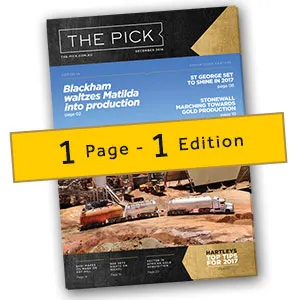 The Pick One Page One Edition